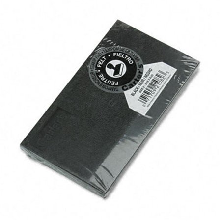 CARTERS Carter's 21082 Felt Stamp Pad- 6.25w x 3.25d- Black 21082